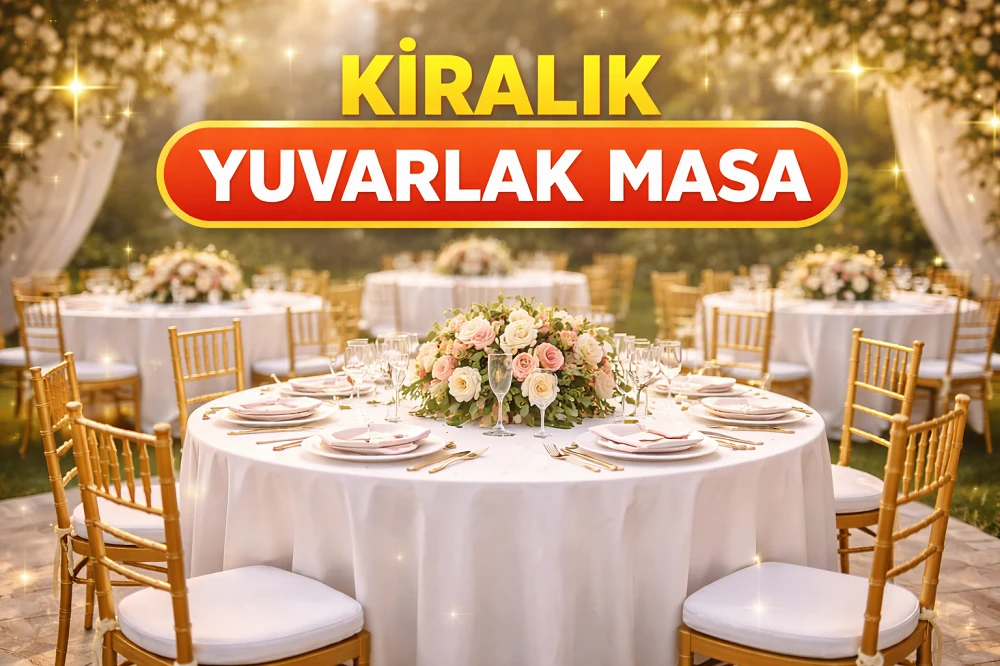 Bursa Kiralık Yuvarlak Masa